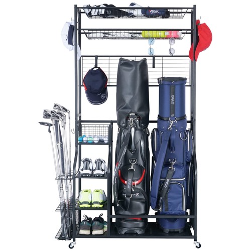 Rolling golf bag storage - bag,